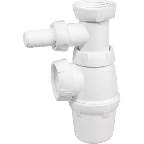 Siphon für Spüle mit Waschmaschinenanschluss – Wirquin