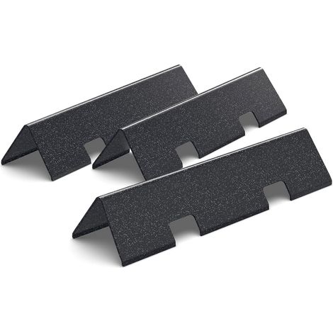38,9CM Barres aromatisantes pour grills à gaz, compatibles avec 7635, pièces de rechange en porcelaine émaillée, 1,5 mm (1/5)