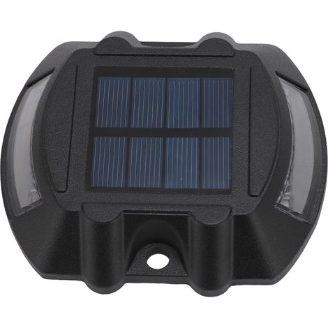 Lampe solaire LED à détection intelligente, alimentée par l'eau au sol, luminaire décoratif d'intérieur, idéal pour un jardin, une allée, un paysage, 6V, 1.8W, noir et vert (1/5)