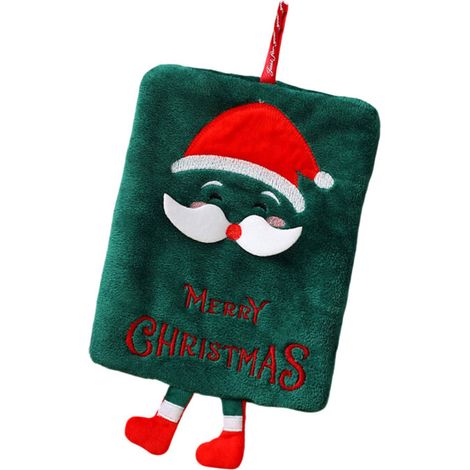 Asciugamano a forma di personaggio dei cartoni animati natalizi - Babbo Natale