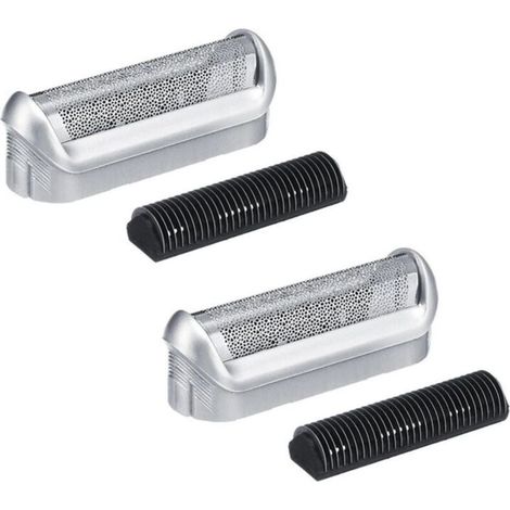 Lame Rasoir Rechange - Pour Têtes de Rasoir Électriques - Compatible Modèles 5S P40 à P90 M30 à M90S 5608 5609 - Lot de 2 (1/4)
