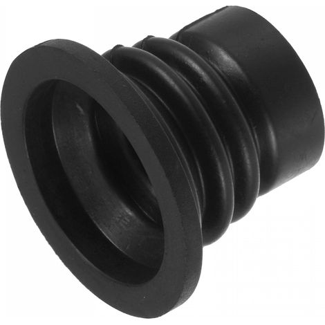Lave-linge Vidange Tuyau étanchéité Silicone étanchéité Bouchon Anneau pour Toilettes Cuisine Buanderie 39mm Noir (1/5)