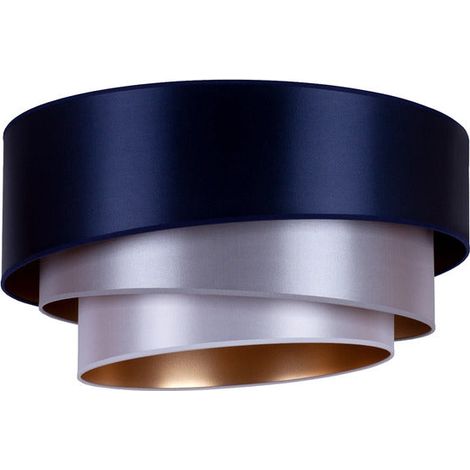 [GEBRAUCHT] B-Ware Euluna Deckenleuchte Lampe Trio Ø60cm LED Beleuchtung navy/silber/weiß/gold (1/2)