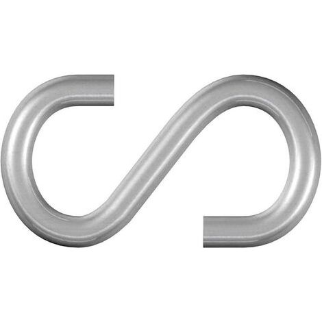 dörner + helmer 4810064 Crochet en S 24 mm En acier galvanisé, zingué 20 pc(s) A783251 (1/4)