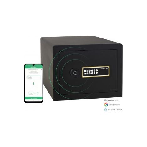 ARREGUI AWA 220740 Cassaforte intelligente, Smart Safe, apertura elettronica, gestione tramite applicazione mobile, compatibile con Amazon Alexa y Google Home, 27 x 38,5 x 32,5 cm, 23 L