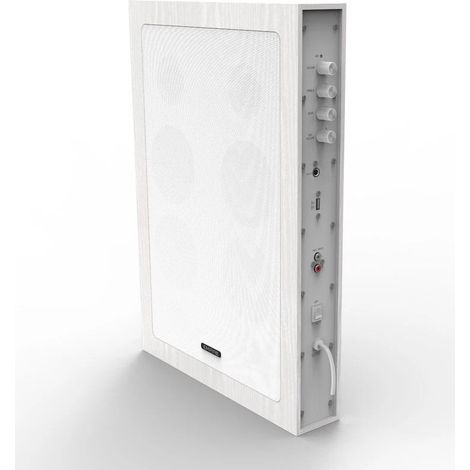 Empire Media HS.QUADROMIC set di altoparlanti 140 W Universale Bianco 2.0 canali