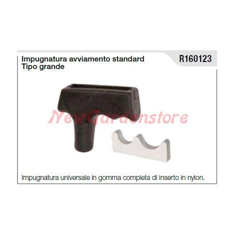 Empuñadura de arranque universal estándar grande de goma R160123