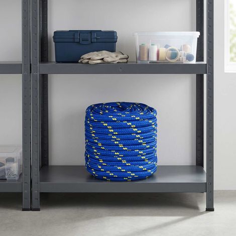 vidaXL Cuerda multiusos 16 mm 25 m Azul PP 1560 kg Carga máx. (1/5)