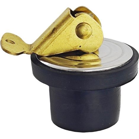 Bouchon d'eau en acier inoxydable 304, bouchon de vidange réglable en laiton, bouchon d'étanchéité pour trou de pont, accessoires de quincaillerie marine et nautique - Bouchon d'eau en laiton et acier (1/4)
