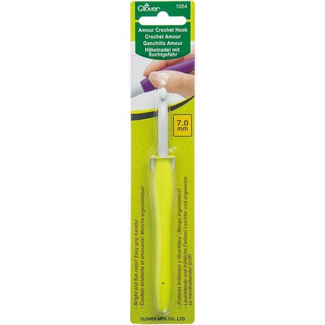 Clover Uncinetto, Plastic, Giallo, OSFA (1/3)