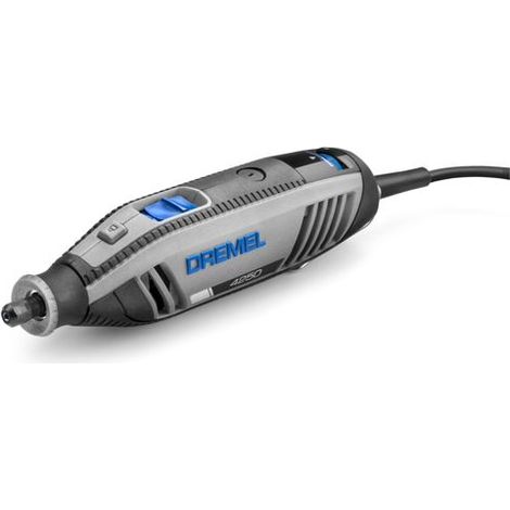 Dremel 4250 Rotationswerkzeug 175 W, Multifunktionswerkzeug-Set mit 3 Vorsatzgeräten und 45 Zubehören, 175-W-Motor mit Konstantelektronik, variable Drehzahl 5.000-35.000 1/min