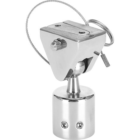 Hinge - Marine Deck Joint - 180° Rotation - 316 Stainless Steel - For Boats - 25 mm (1/5)