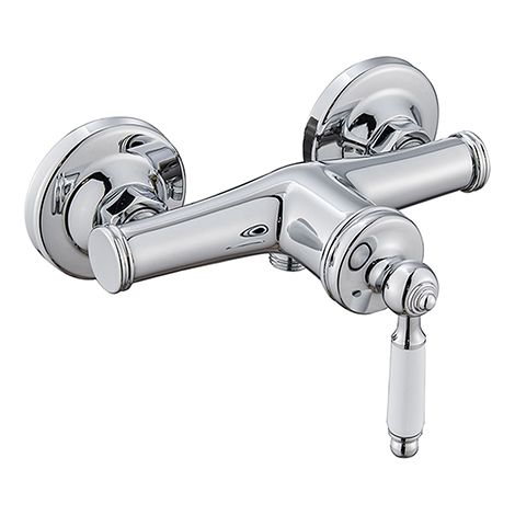 Edouard Rousseau – Mitigeur de douche ANTIGUA – Chromé – Mécanisme cartouche céramique Ø 35 mm – Poignée ergonomique métal et ABS – Entraxe 150 mm (1/2)