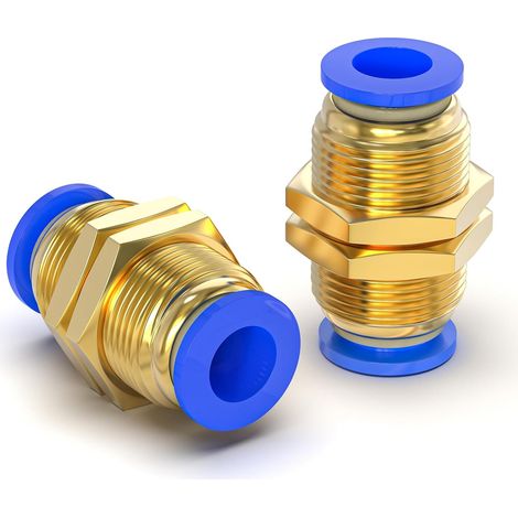 Raccordi aria pneumatici a rilascio rapido con diametro esterno di 4 mm, aletta dritta PM4 (5 pezzi) (1/5)