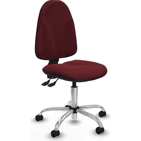 Sedia da Ufficio Algarra Piqueras y Crespo B0005RF Rosso Granato (1/5)