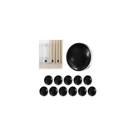 Lot de 10 poids magnétiques pour rideau de douche, fixation stable et discrète avec boîte de rangement (1/5)