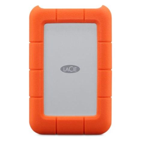 Disque dur portable LaCie Rugged 2 To USB C Orange (1/5)