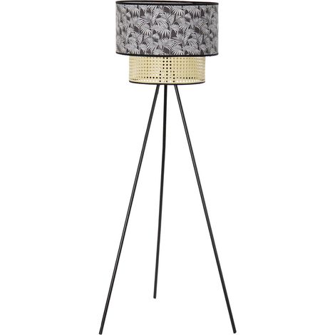Metallmetalllampe Polyester 60x60x129 Metall Metall Polyester Material Farb Lampe Mehrfarbige Familiendetails zu den Familiendetails (1/3)