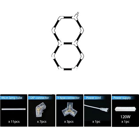 LED-Beleuchtung, vielseitige Installation, energieeffizient, XP4409717B, Kaltweiß-d (1/2)