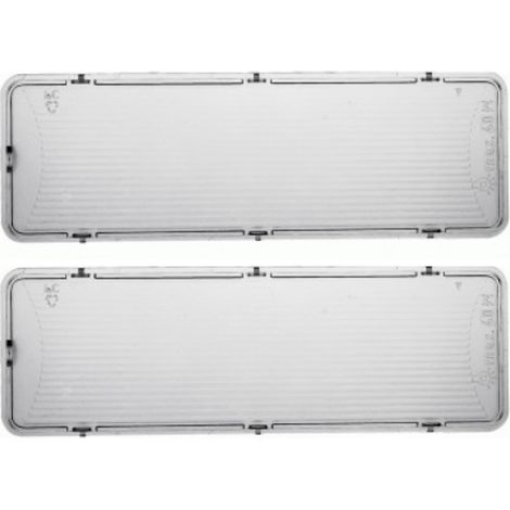 2 Deflectores Trasluz Campana Balay  Original 264984 272497  Tapa Lámpara Compatible Bosch Siemens LC956WA30/01