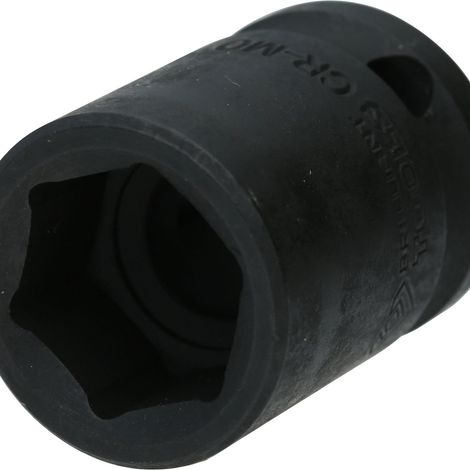 BRILLIANT TOOLS  1/2"  Vaso  de impacto  hexagonal  18  mm  corto  BT022641 (1/3)