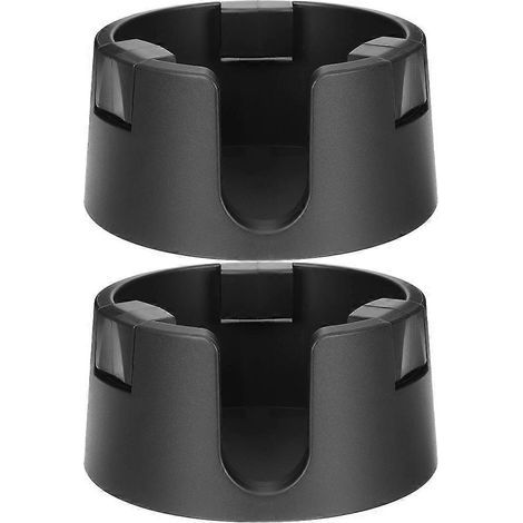 Lot de 2 porte-gobelets anti-déversement pour bateau, bureau, canapé ou table.-10.30X10.30X5.40CM-Black (1/2)