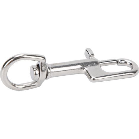 Edelstahl-Karabiner mit einer Öse für Tauchzwecke, 90 mm / 3,5 Zoll (1/5)