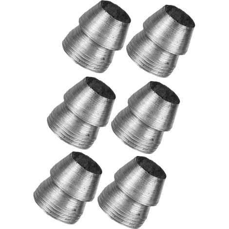 6 Pièces Lot de Coins Métalliques pour Hache Coins Coniques de Rechange pour Manche de Marteau de Hache Fer (1/5)