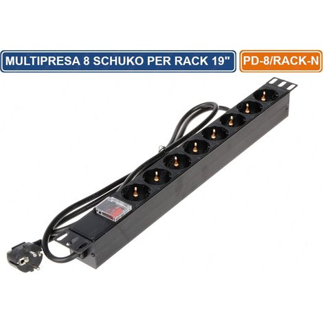 Multipresa PD-8/rack-N
