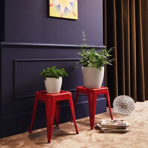 Jardinière CLASSICO Color 18 ALL-IN-ONE Blanc LECHUZA (1/5)