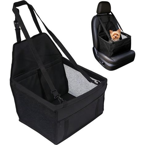 Asiento para perros para coche,asiento reforzado para perros para coche,Oxford,cesta plegable para perros,impermeable,403025cm (1/5)
