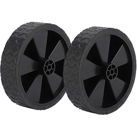 Lot de 2 roues pour chariot, faciles à utiliser et compatibles avec les chariots pliants utilitaires. Pièces détachées pour chariots de déménagement résistants.-5inch 151g (1/5)