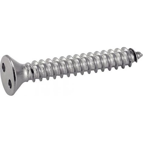 Vis à tole tête fraisée inviolable -Snake Eyes- - Inox A2 3,5x25 mm - Boîte de 100