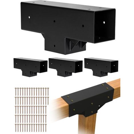 Kit Staffe per Pergola, Adatto per Travi in Legno 92 x 92 mm in (1/5)