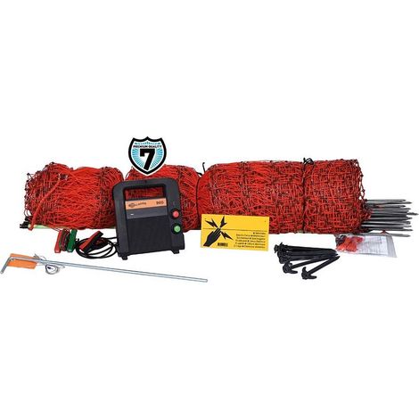 Kit recinzioni elettriche per volatini con elettrificatore Gallagher B60 da 12V (1/4)