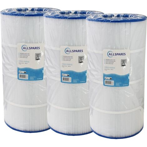 Filtro lavatrice AllSpares per Whirlpool / Pool geeignet per Waterair CFR100 / 91003 / C-9699 (Ø252x505mm)