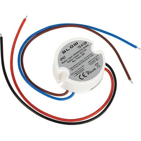 Netzteil blow 70-612 12V 20W wasserdicht staubdicht