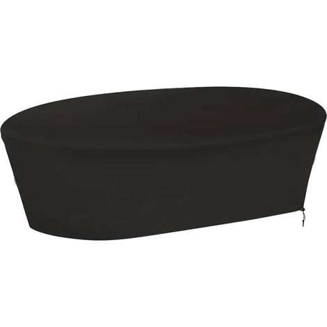 Cubierta para piscina Cubierta protectora ovalada de tela Oxford (1/5)