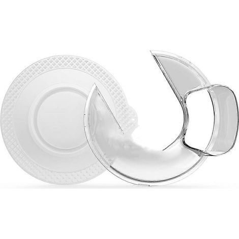Pour robots pâtissiers KitchenAid à tête inclinable de 6 à 7 pintes, couvercles anti-éclaboussures et protections anti-éclaboussures pour bols de robot pâtissier (1/5)