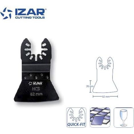 lame Quick-Fit Izar HCS racloir 52 mm