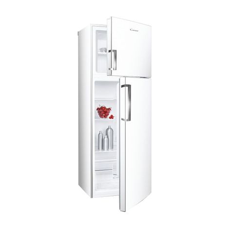 Candy – Réfrigérateur 2 portes 304 L – Dimensions 172 x 60 x 60,5 cm – Classe énergétique E – Éclairage LED – Autonomie 21 h en cas de coupure