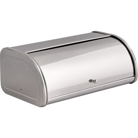 Brotkasten DELECTATION Edelstahl Silber