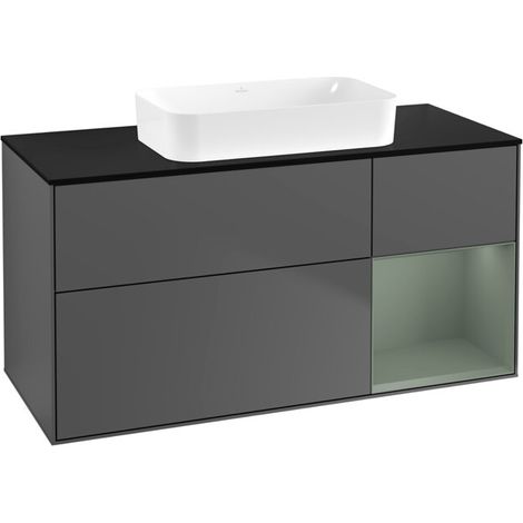 Villeroy & Boch F712GMGK Meuble sous-lavabo Finion F71 (1/2)