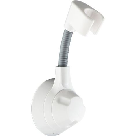 Soporte Para Ducha - Rotación 360° - Adhesivo Sin Perforación - Universal 20 Mm - Para Baño - 1 Unidad (1/5)