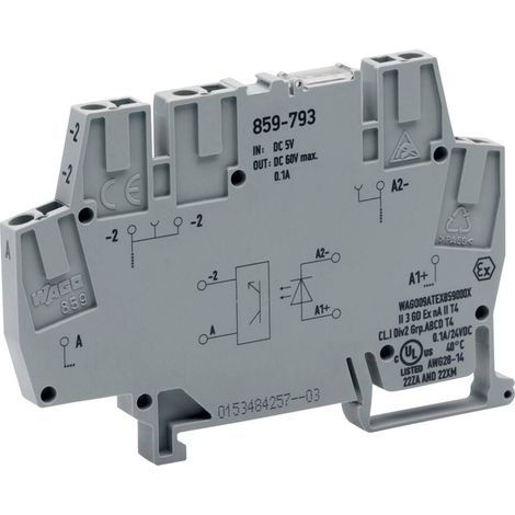 WAGO Optokopplerrelais 859-793 0.1 A 1 St. (1/5)