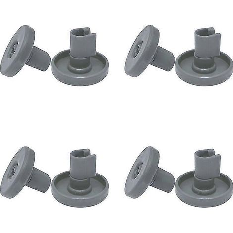 Roue de panier inférieur pour lave-vaisselle, pièce de rechange pour lave-vaisselle, lot de 8, SZRH A-GB (1/3)