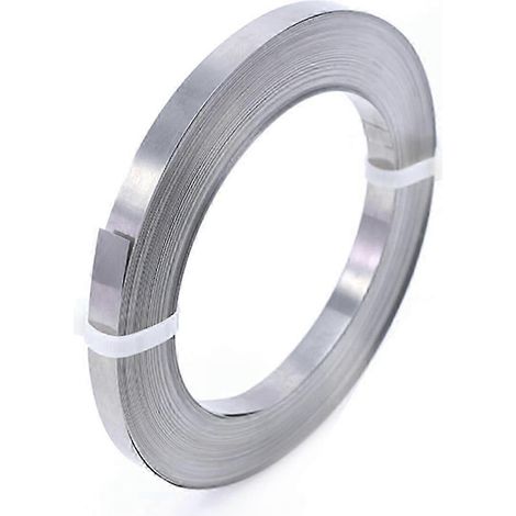 Fil plat chauffant en alliage nickel-chrome, 4 mm de large, 10 m de long, 0,2 mm d'épaisseur (épaisseur : 0,15 mm). (1/5)