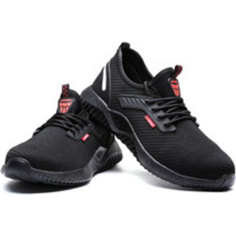 Chaussures de sécurité,Chaussures de Sécurité Homme Femmes Chaussures de Travail Embout Acier Protection Ultra légère et Indestructible Respirant Basket Securite Unisexes 37 Chaussures de sécurité