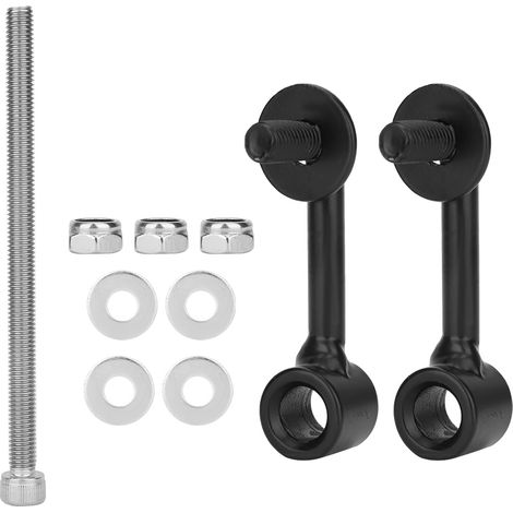de rehausse de réservoir d essence en aluminium noir pour (1/5)
