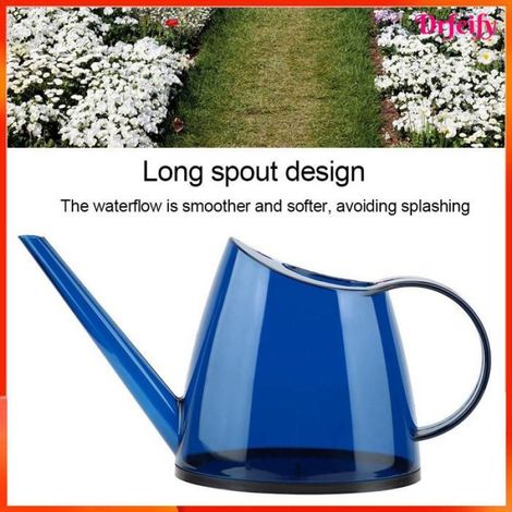 Arrosoir de jardin - - Candy 1,2L - Bec long anti-éclaboussures - Transparent - PP léger (1/5)